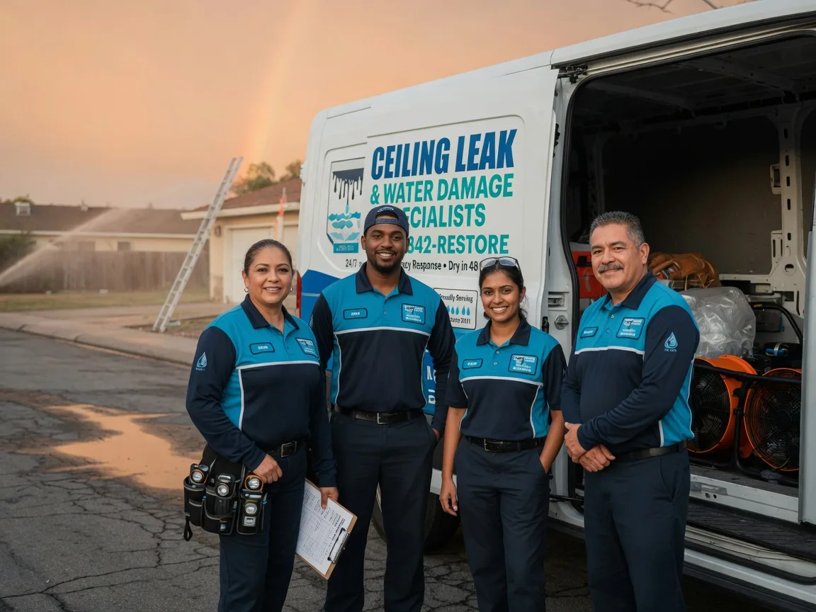 Ceiling Leak Cleanup company in Keeler, CA